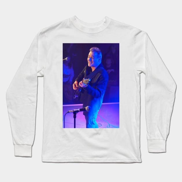 Eddie Lundon, China Crisis Long Sleeve T-Shirt by RJDowns